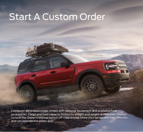 Start a custom order | Koons Ford of Baltimore in Baltimore MD